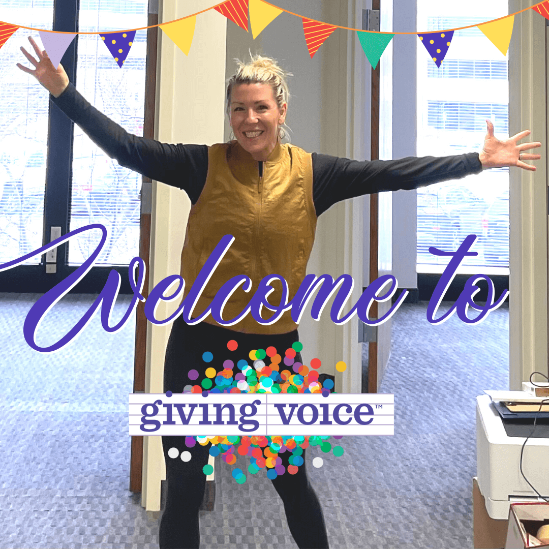 Giving Voice is moving on up! Our office has moved
