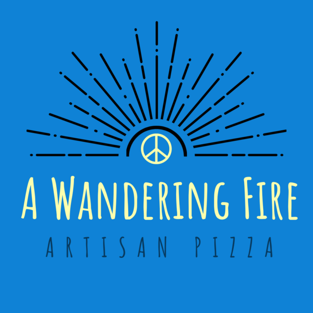 A Wandering Fire Artisan Pizza Logo